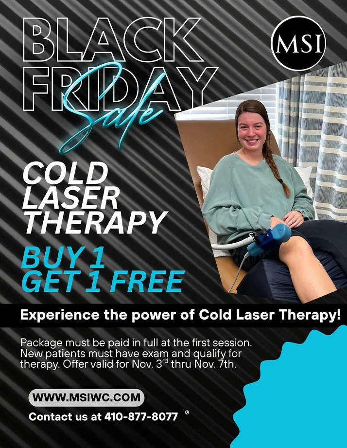 Chiropractic Overlea MD Black Friday Special Cold Laser Therapy