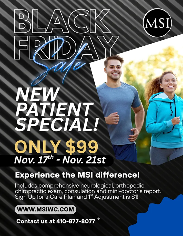 Chiropractic Overlea MD Black Friday Special Offer
