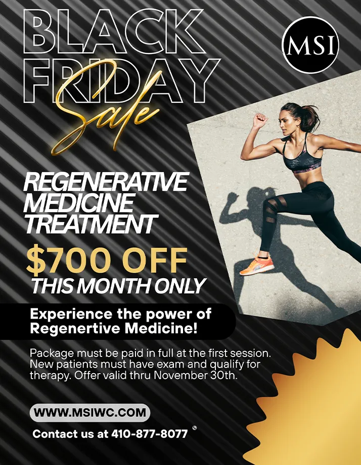 Chiropractic Overlea MD Black Friday Special Regenerative Medicine